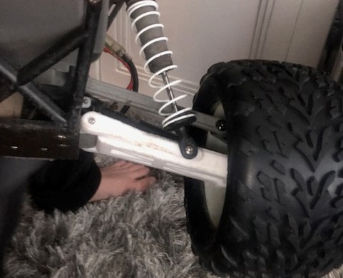 Traxxas stampede rear left lower controll arm