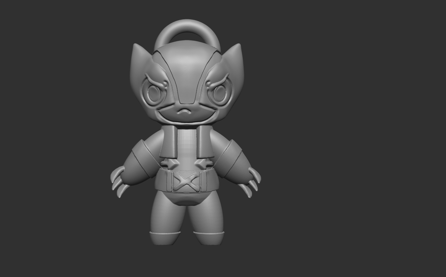 wolverine keychain