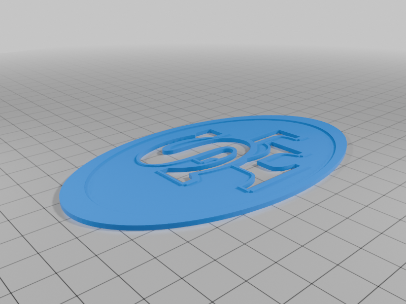 49er logo and name - 2 color no ams needed