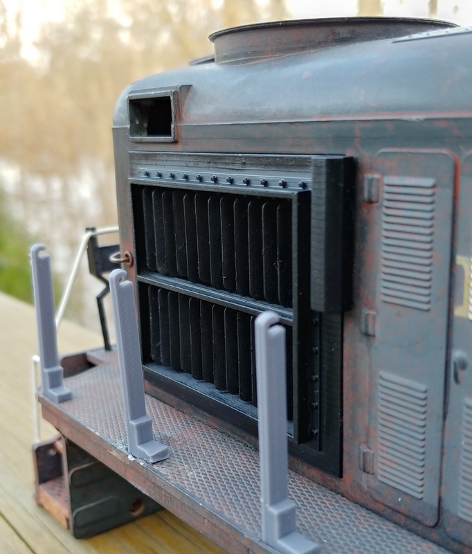 Aristocraft RS-3 replacement Movable Louver Vent