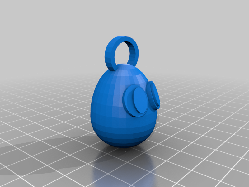 very realistic alan aztec keychain