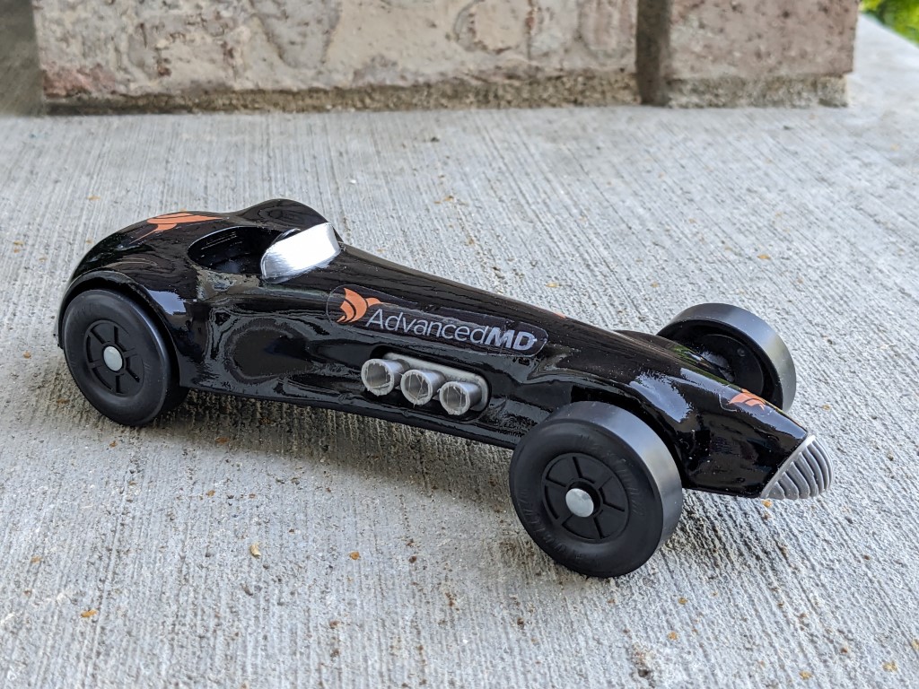 Sleek Roadster (Pinewood Derby Car Shell)