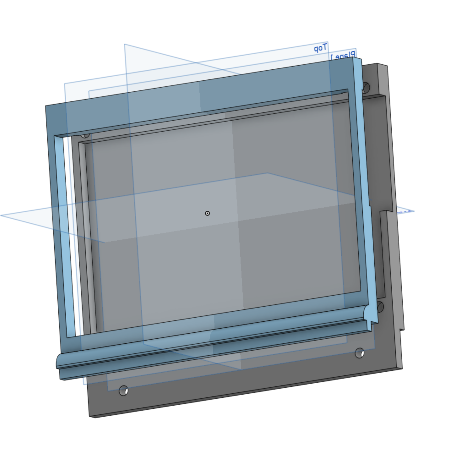 Elecrow 7" touch screen mount 2020 profile