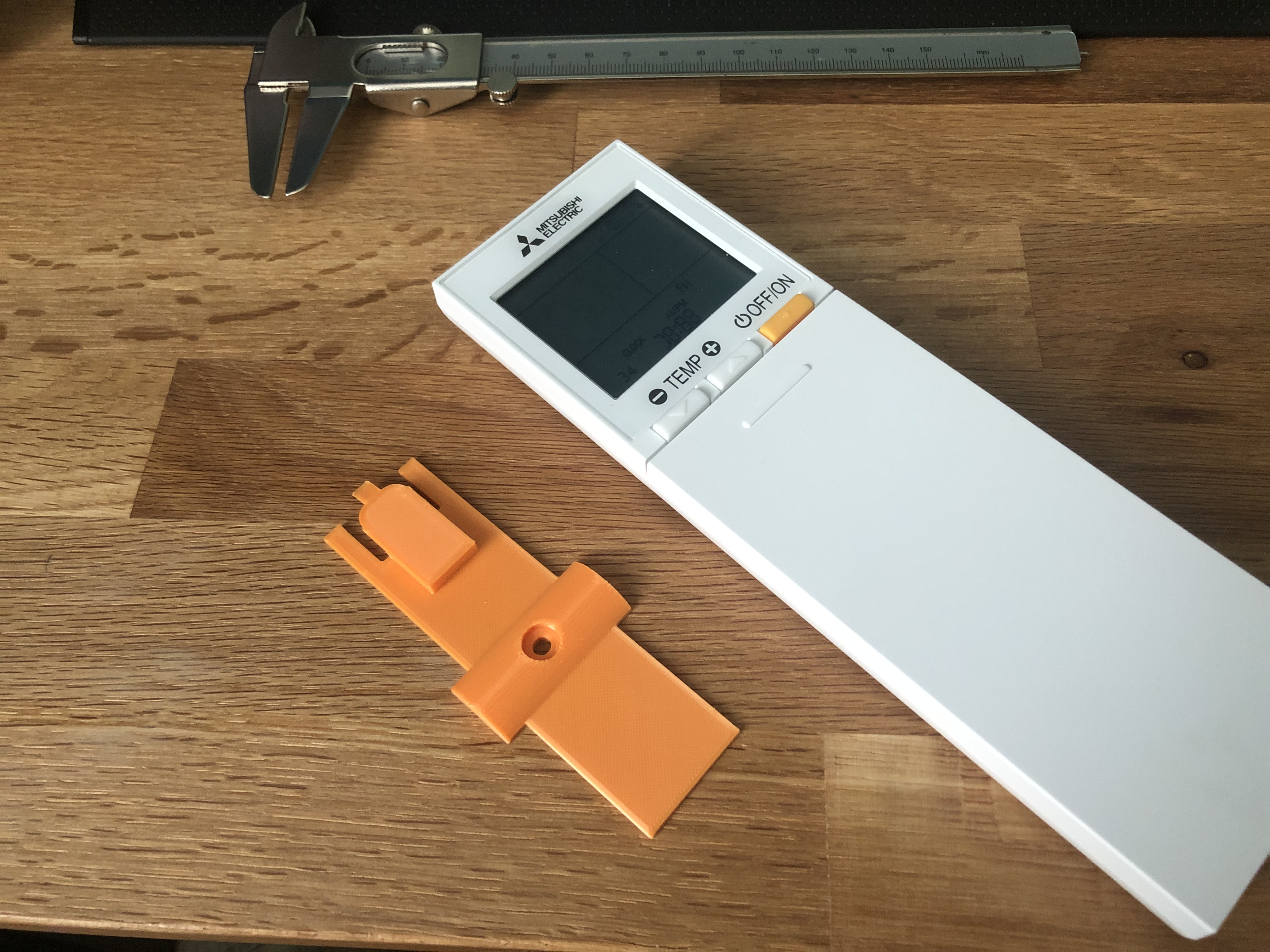 Mitsubishi Air Conditioner Remote - Wall Holder