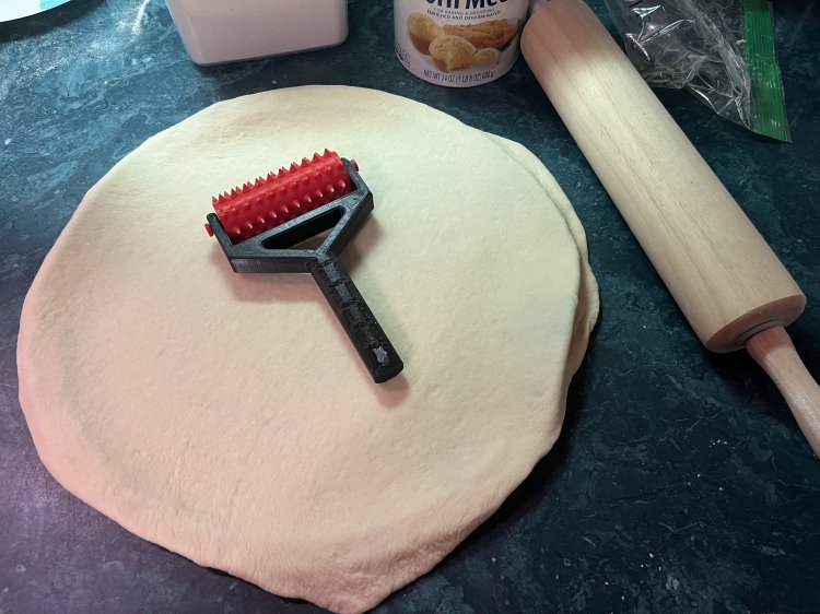 Pizza Dough Docker for FDM or Resin Printers
