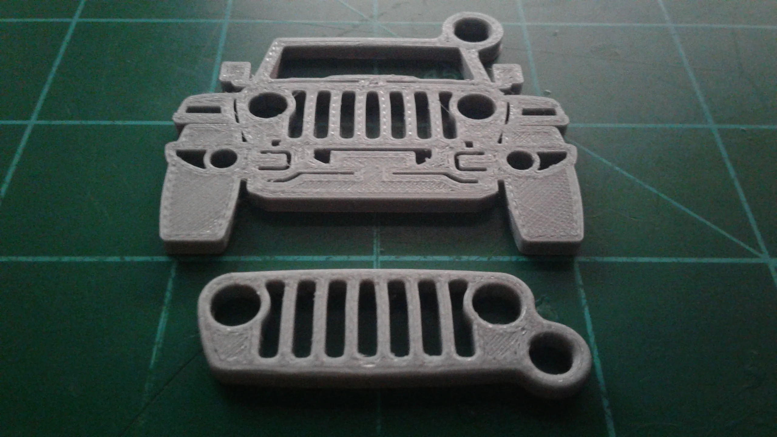 Jeep Wrangler JL & JLU Keychain