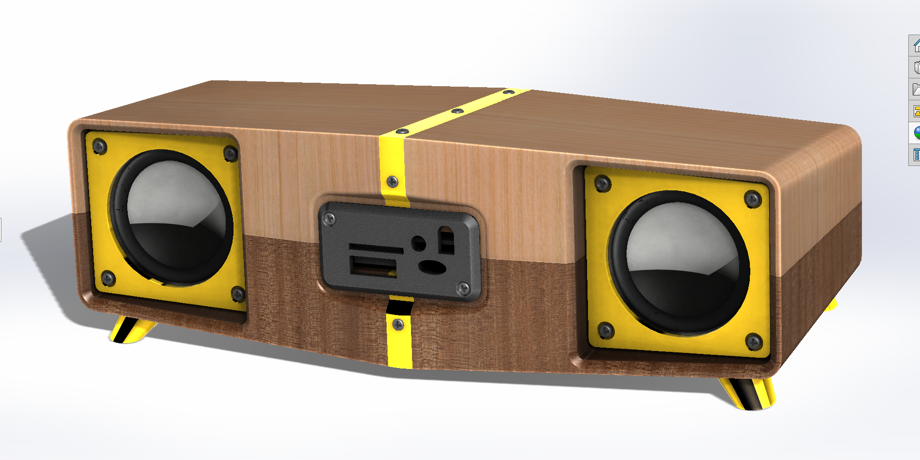 Stereo Speaker for Mp3 Player Module
