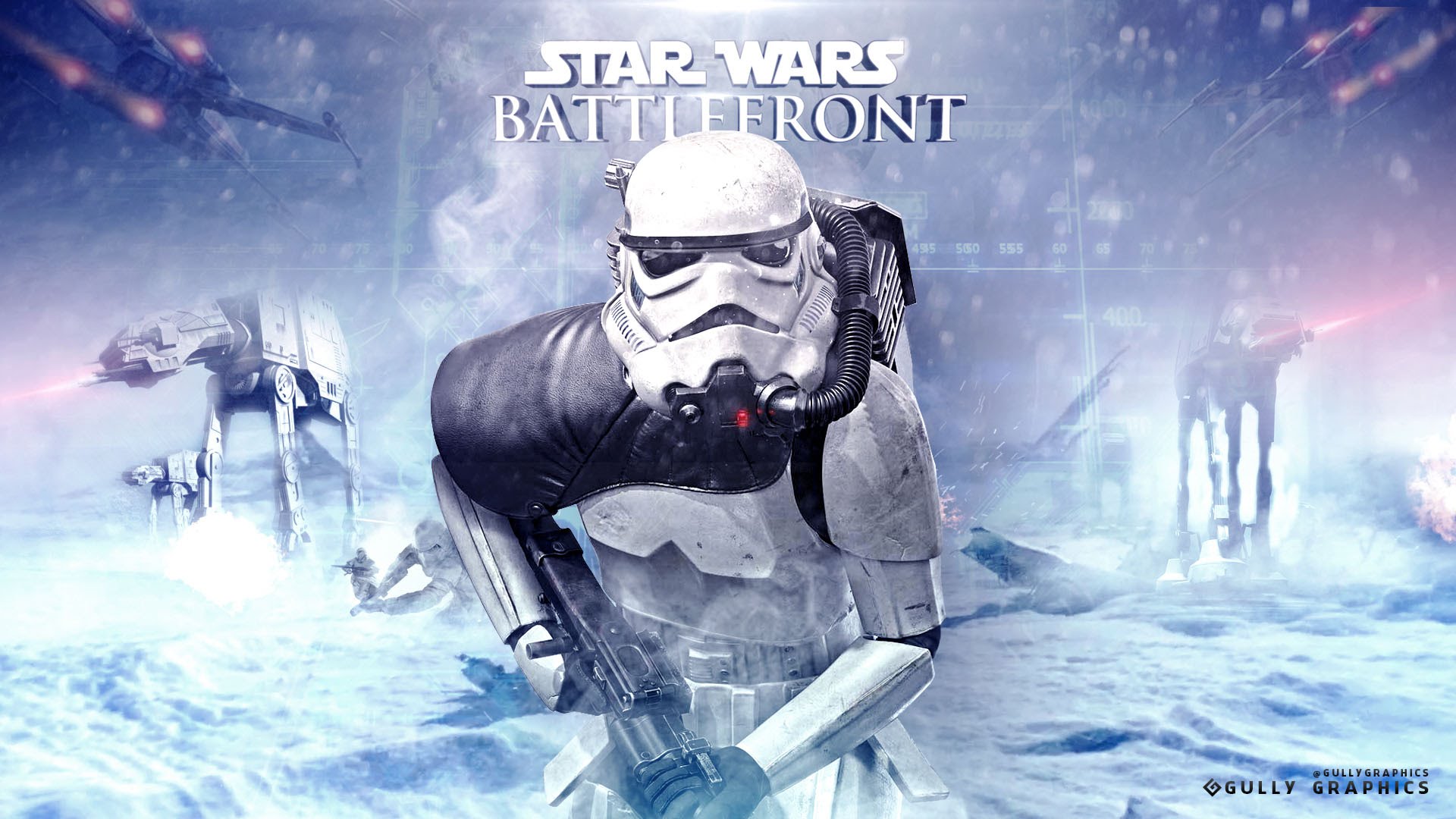 Stormtrooper Battlefront Lithophane