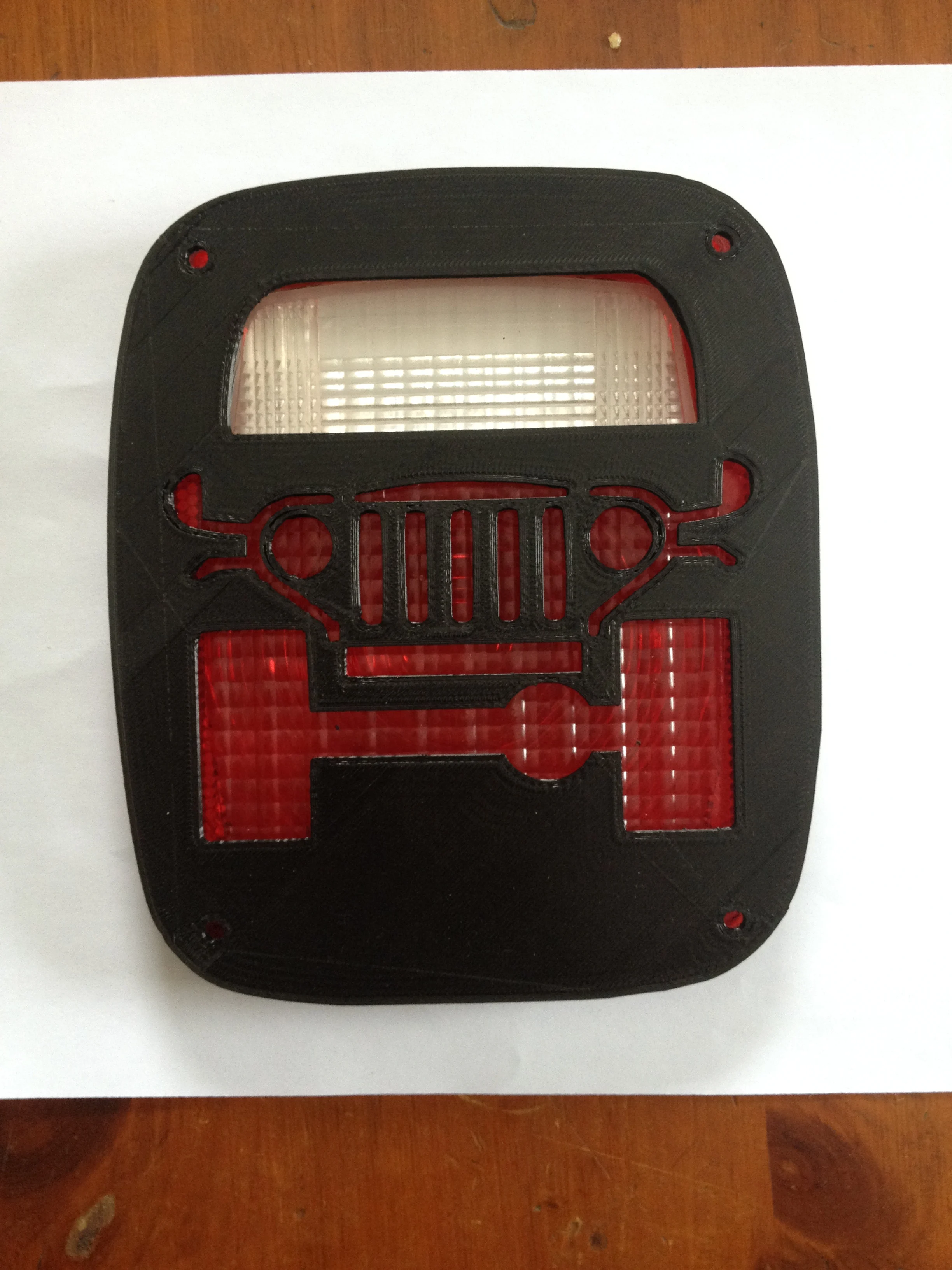 Jeep tail light cover 2