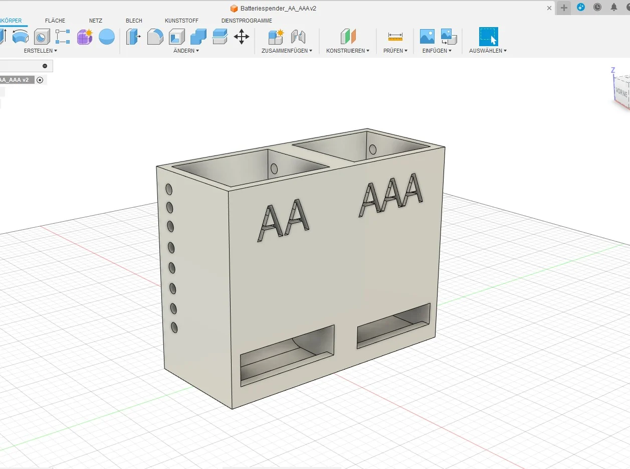 Batteriebox AA AAA