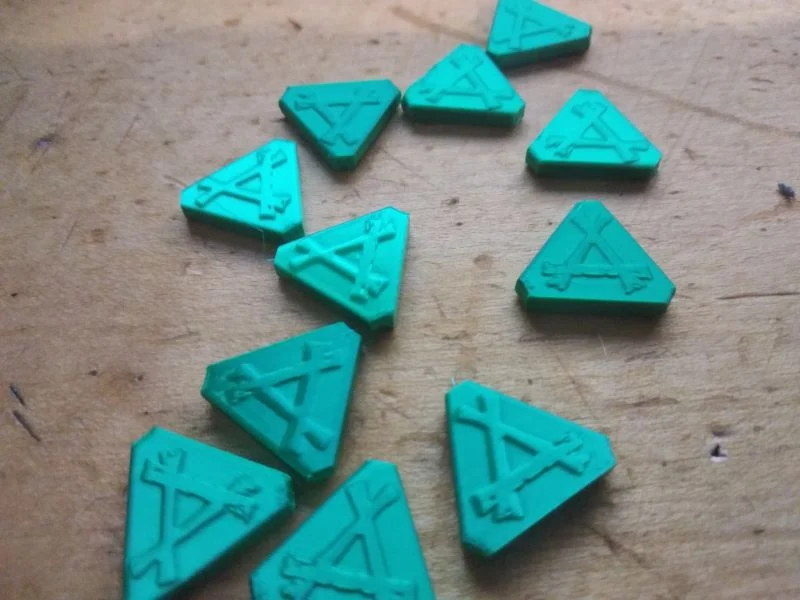 Skaven warpstone token
