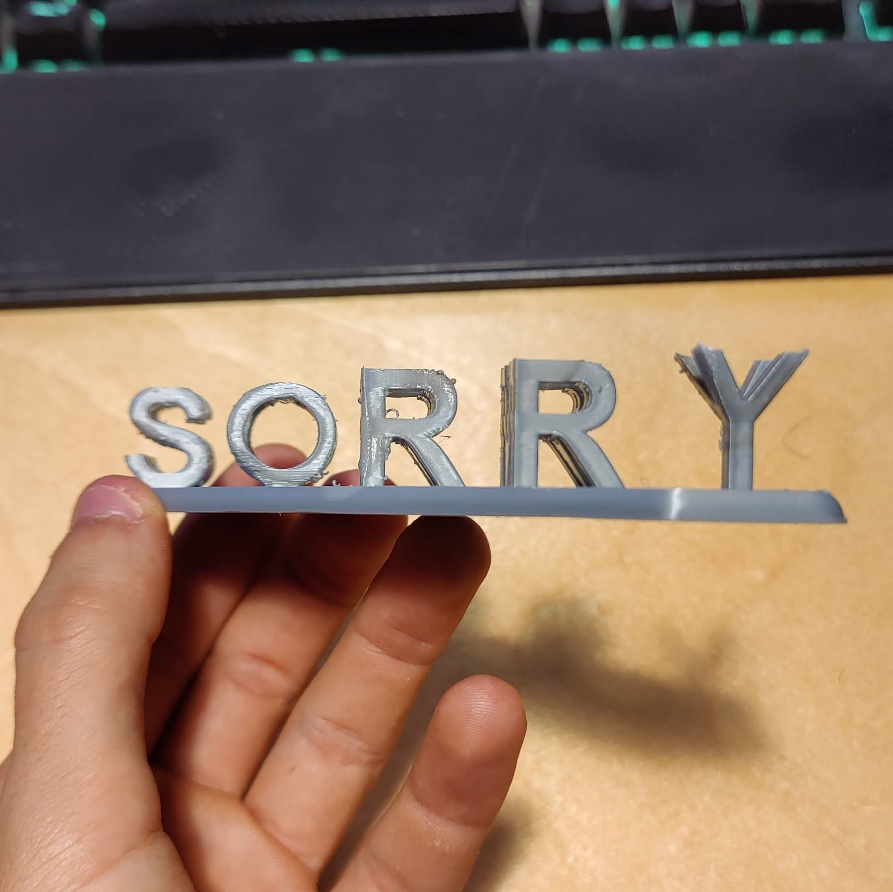 Mommy sorry