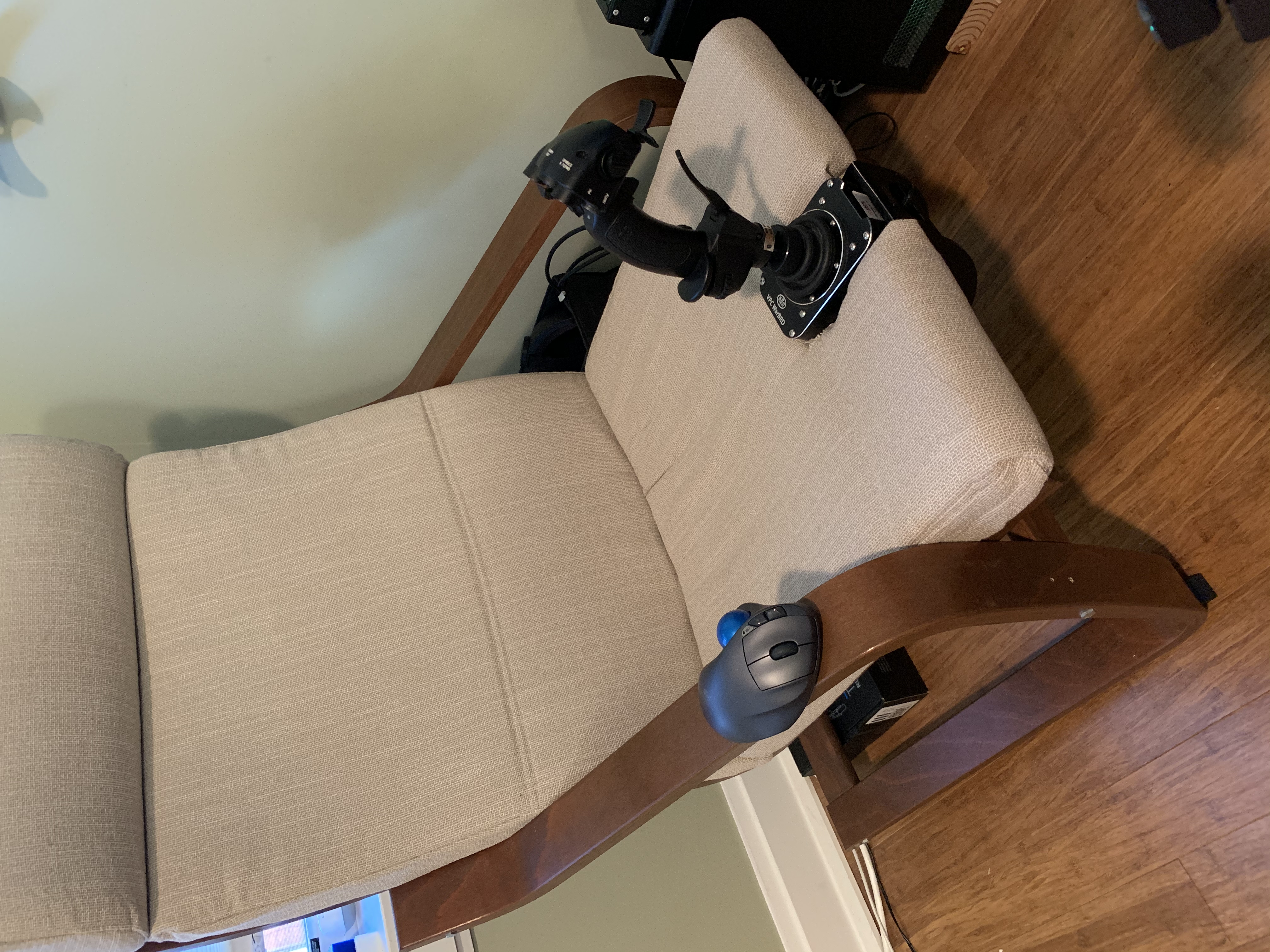 Virpil WarBRD Mount for Ikea Poang Chair