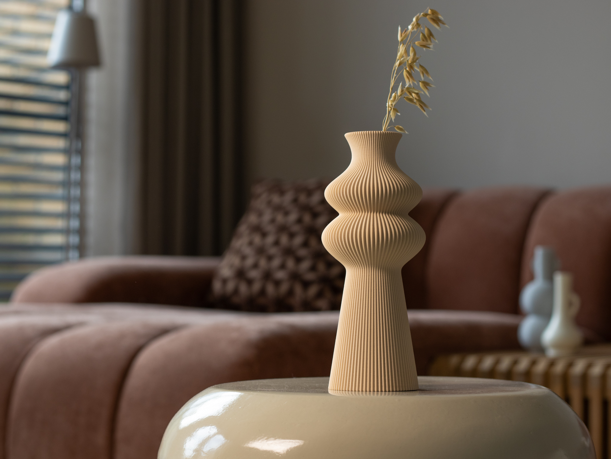 Vase NOÉMIE - Elegant Ribbed Vase
