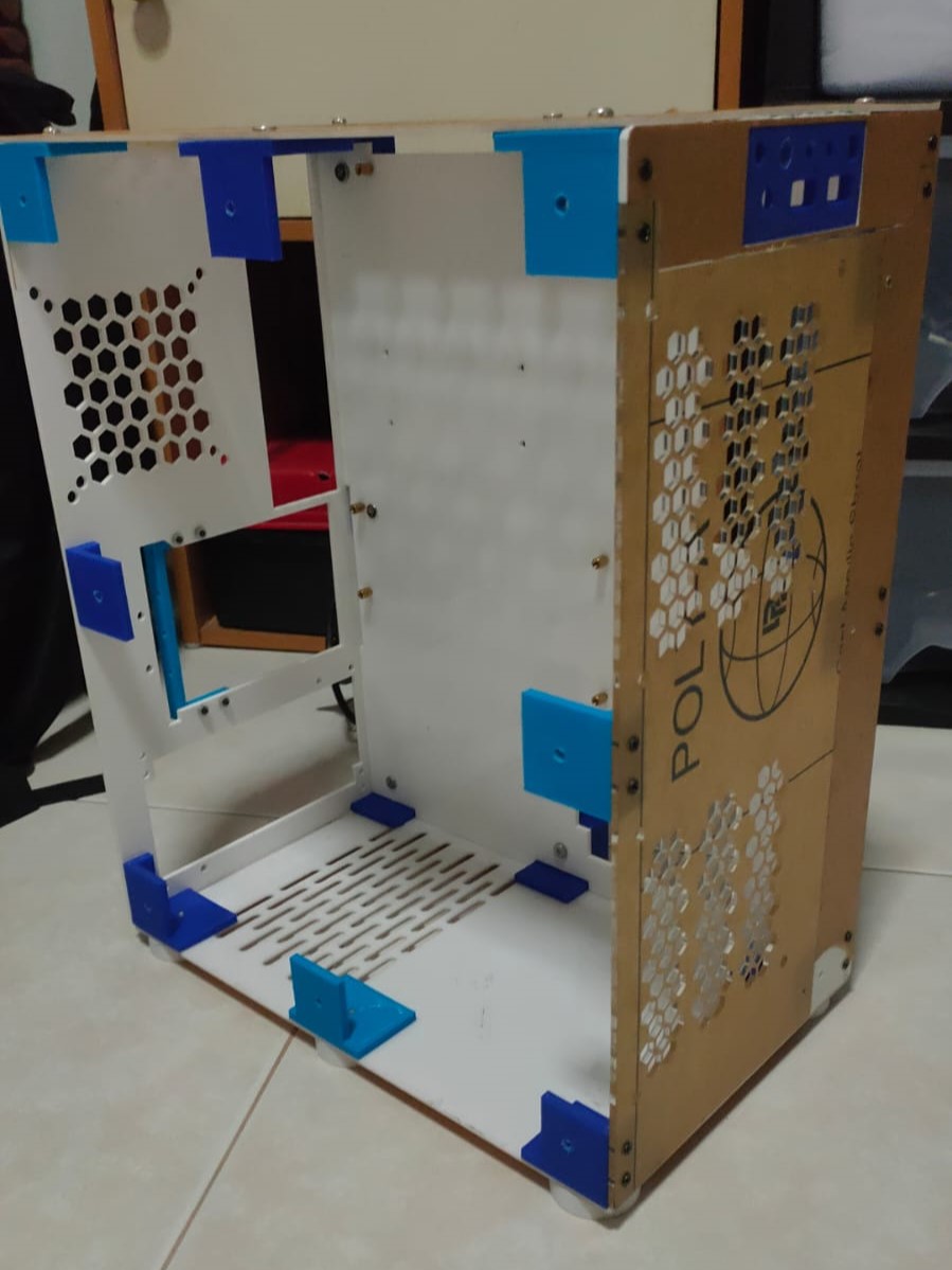 DIY M-ATX chassis case