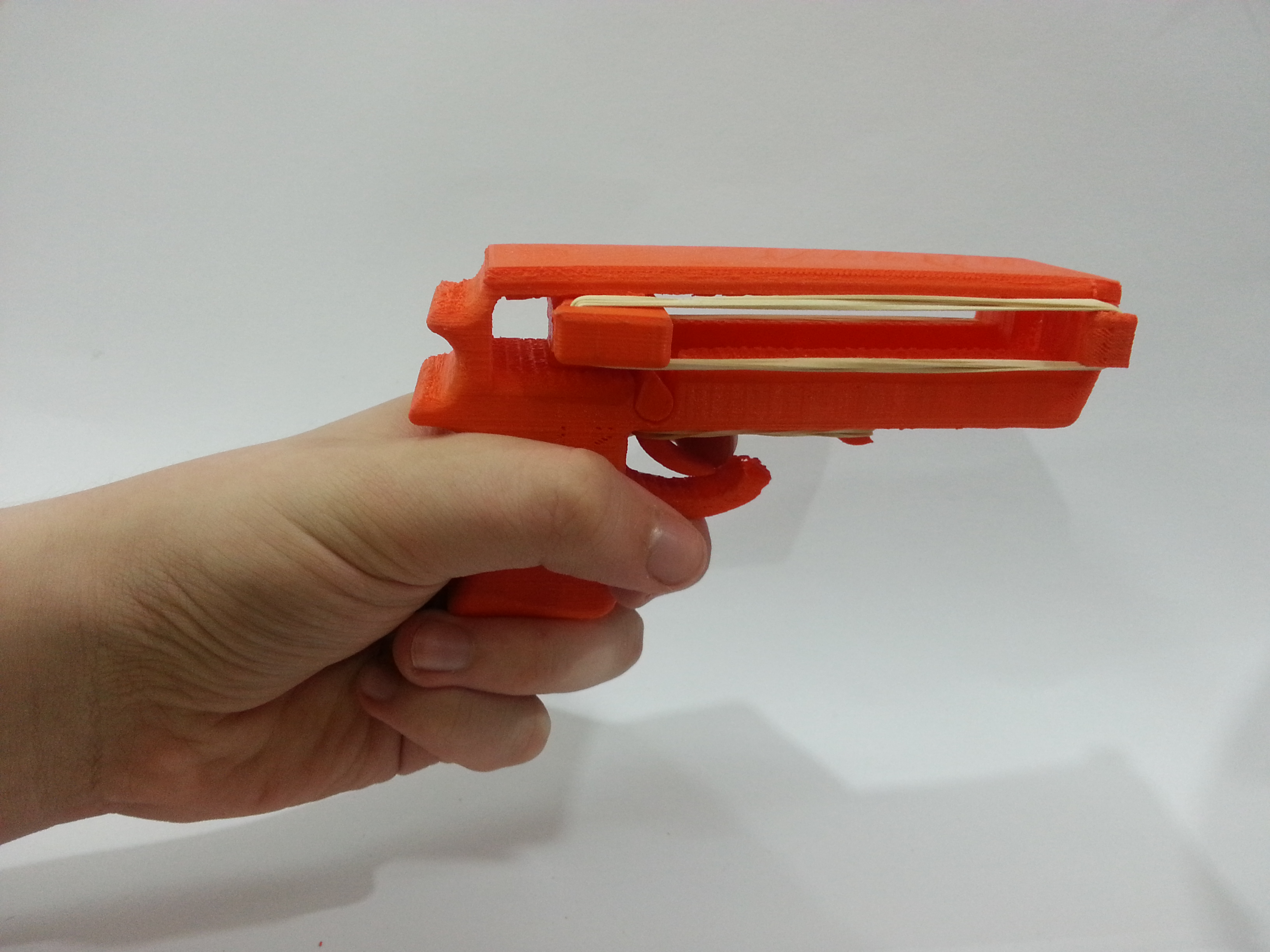 Rubber Band Based Pistol Project (One Day Challenge)