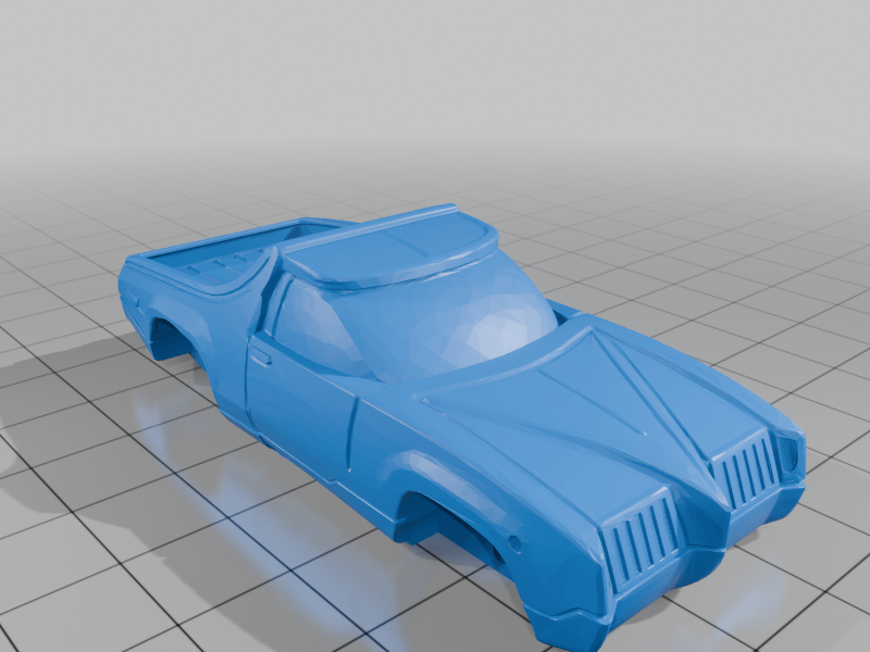 Hot Wheels Breakaway Bucket lookalike(1973 Grand Am with a Truck Bed)