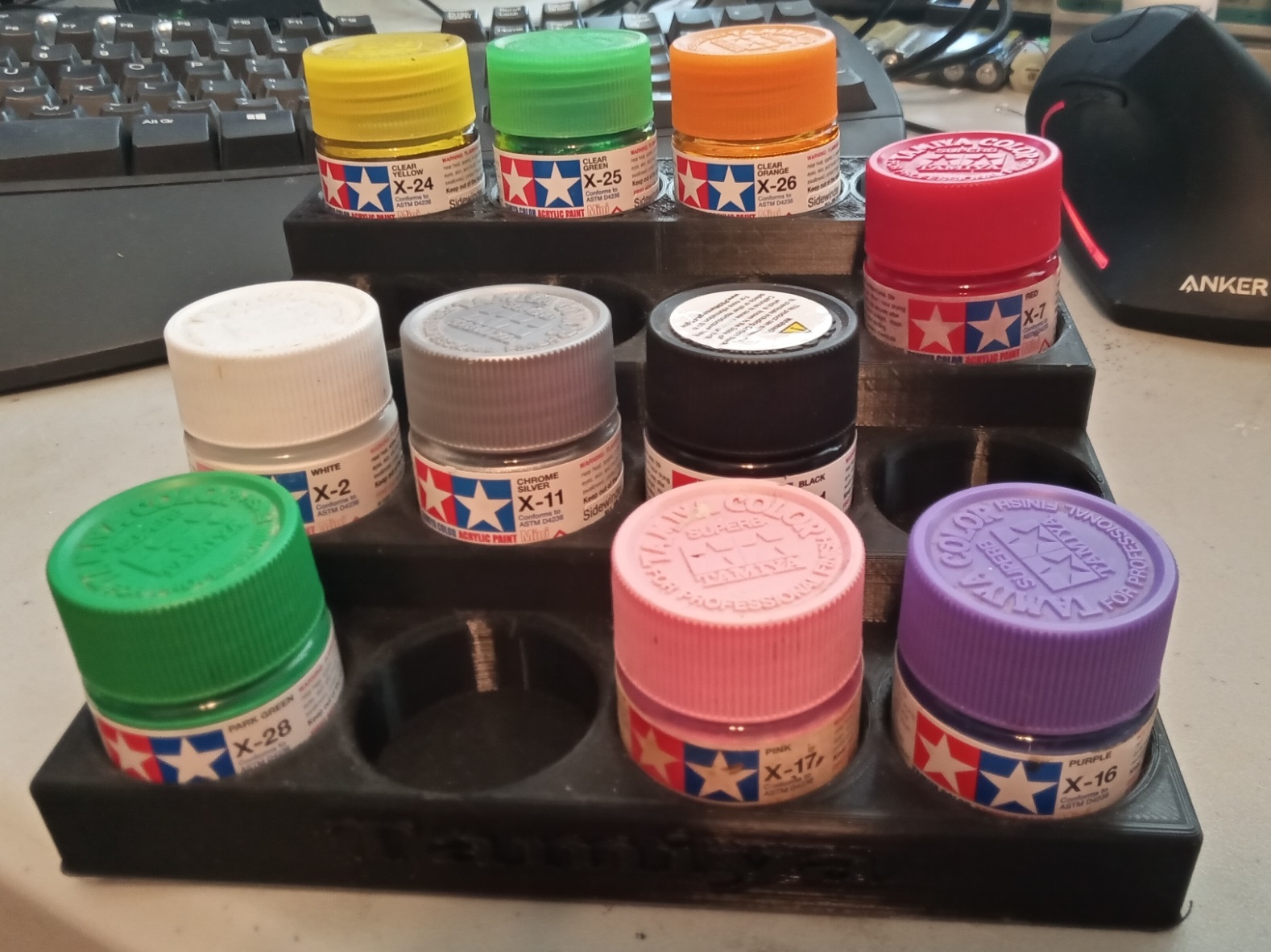 tcpiii's Tamiya 10ml paint holder
