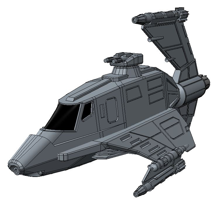 SW - GAT-12G Skipray Blastboat
