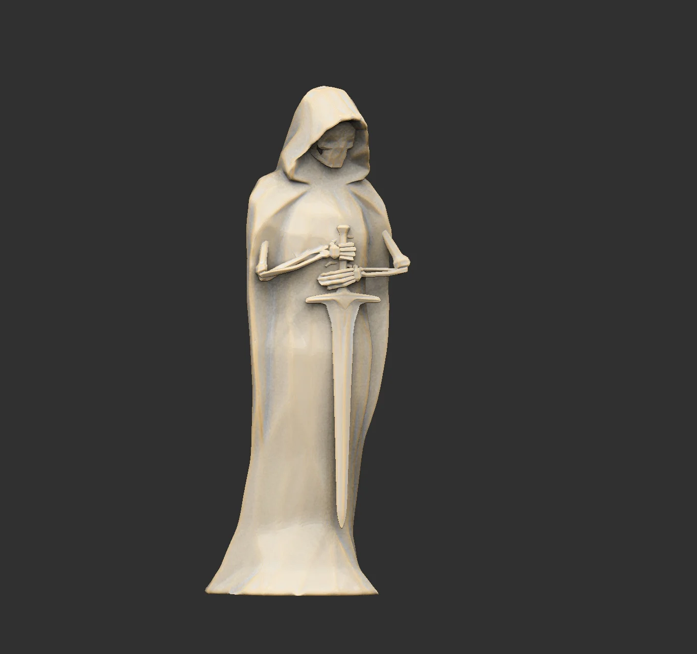 Cemetary Statues x3