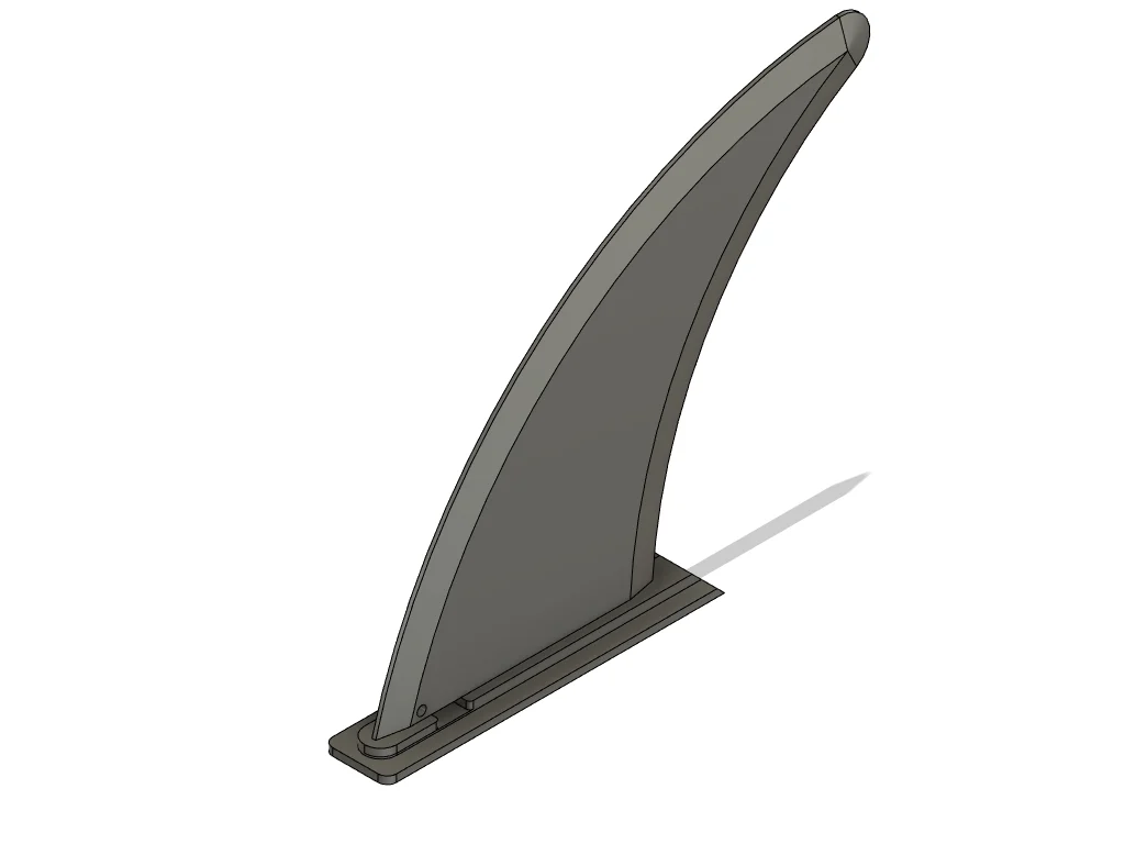 Paddleboard fin