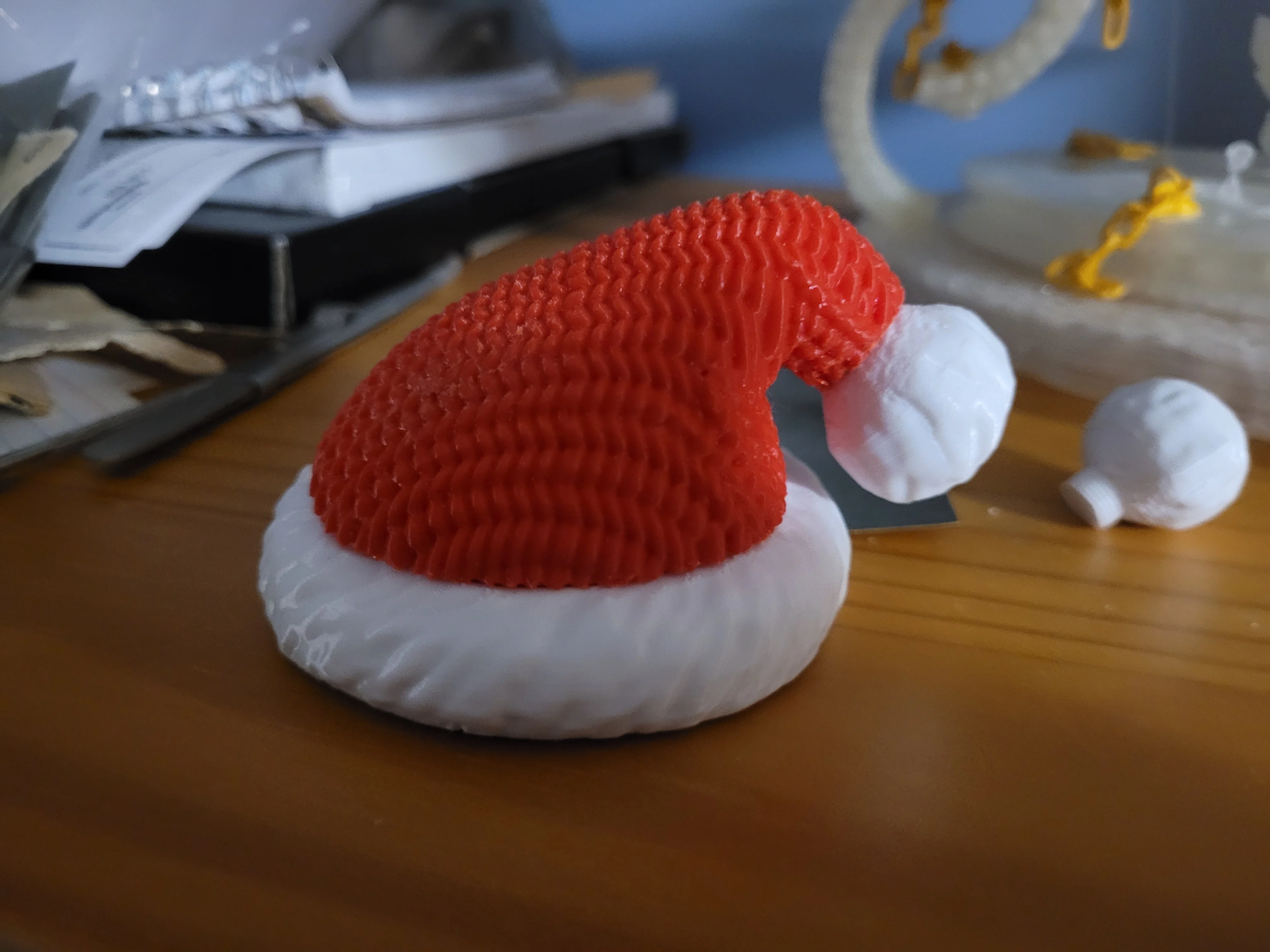 Mr Potato Head Woven Santa Hat