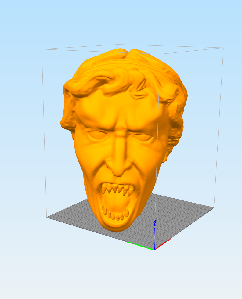 Weeping Angel Head