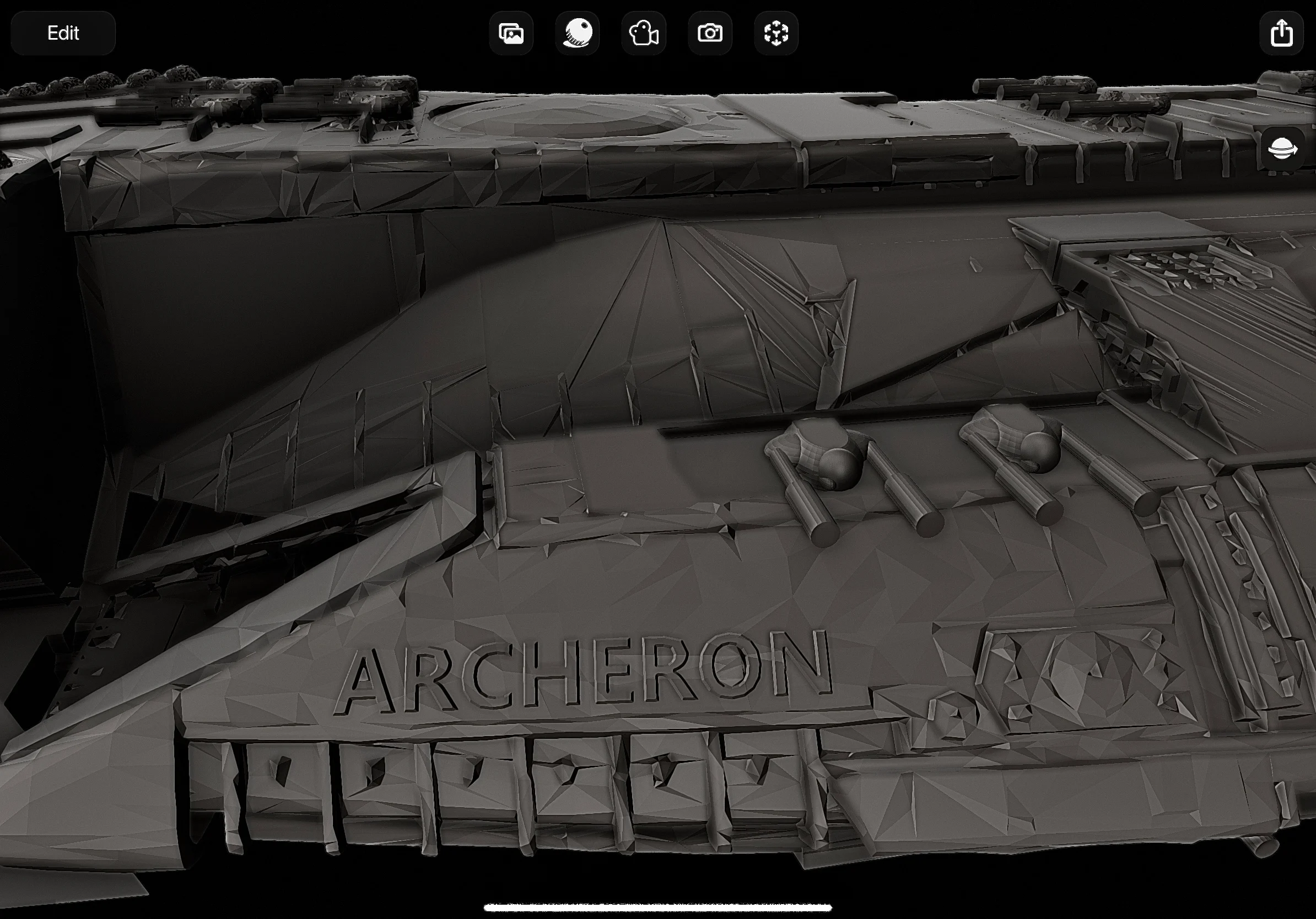 Battlestar Galactica - Heavy Cruiser Archeron