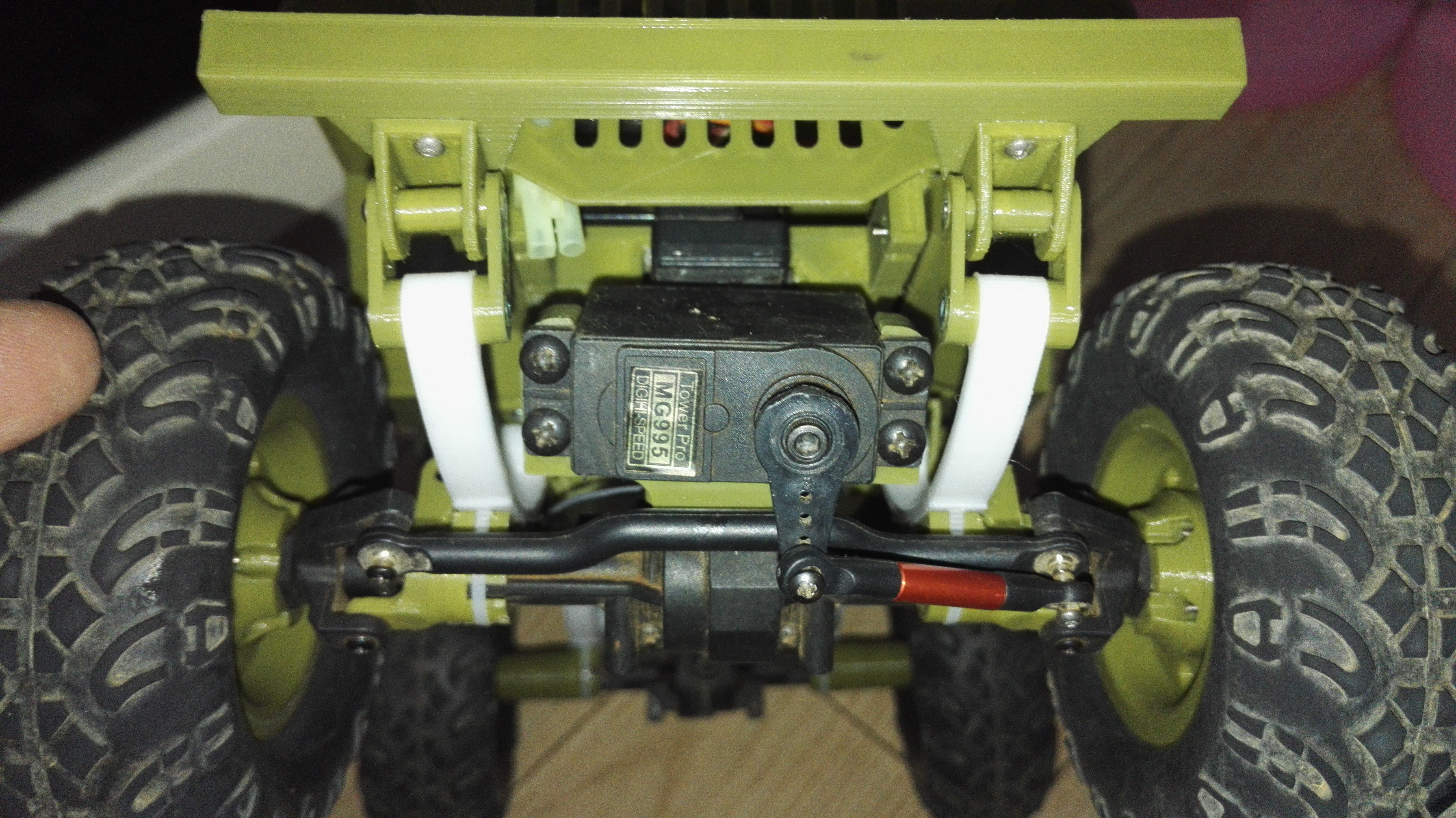 MG995 servo mount