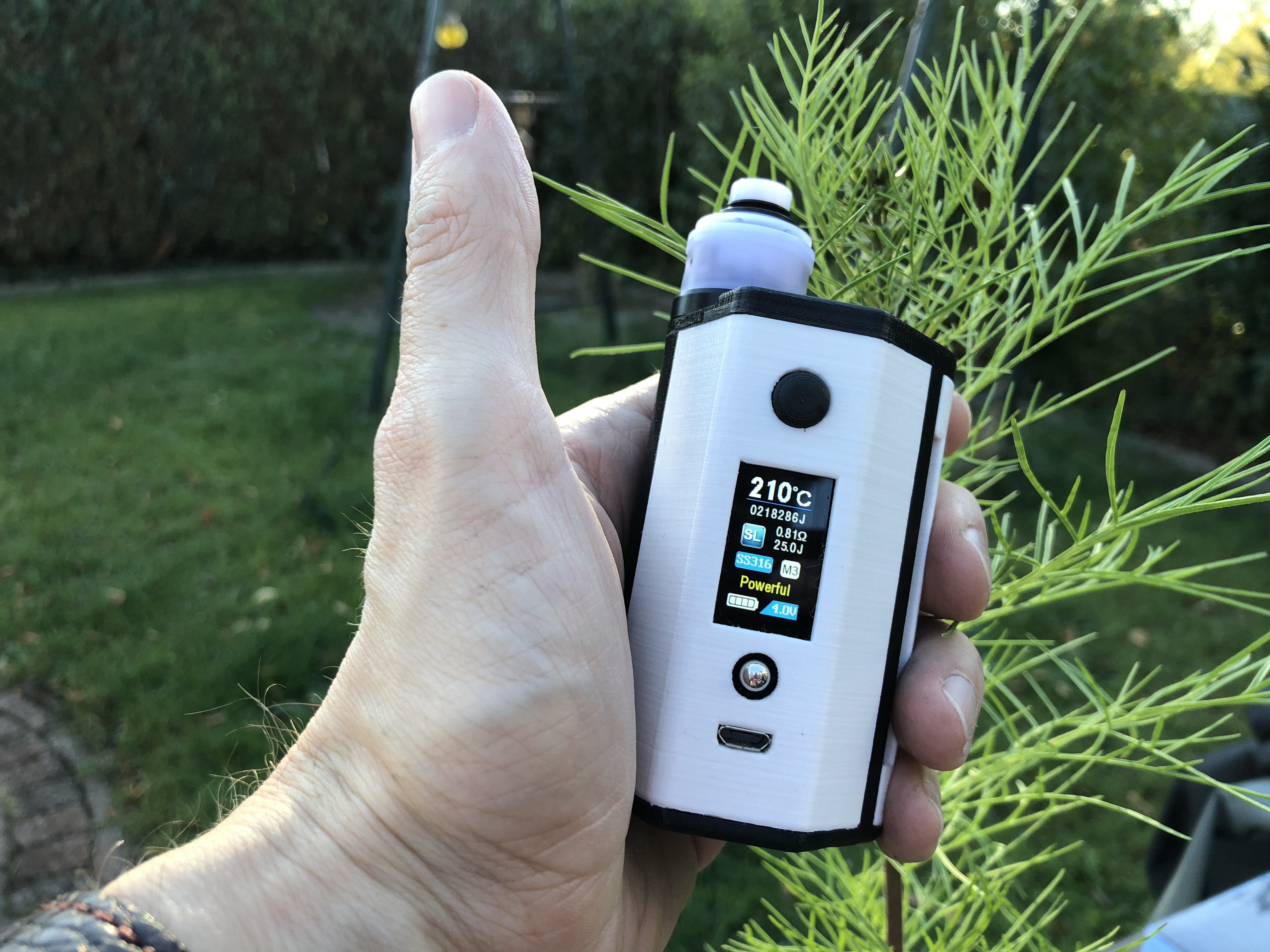 Squonk-Mod YIHI SX485J for 21700 & 20700 24mm