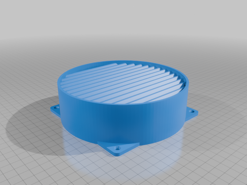 Inline Fan Housing for 140mm Fans (Noctua NF-A14) – Lightproof and Light-Permeable Versions for Grow Tents