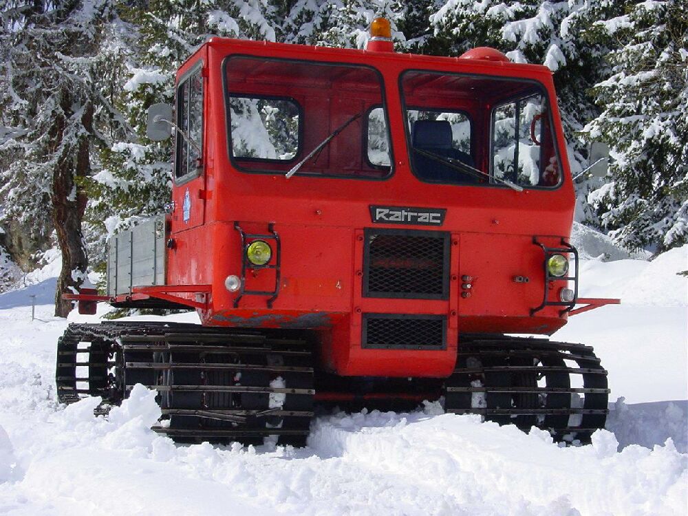 HO Ratrac S Pistenraupe / snow groomer