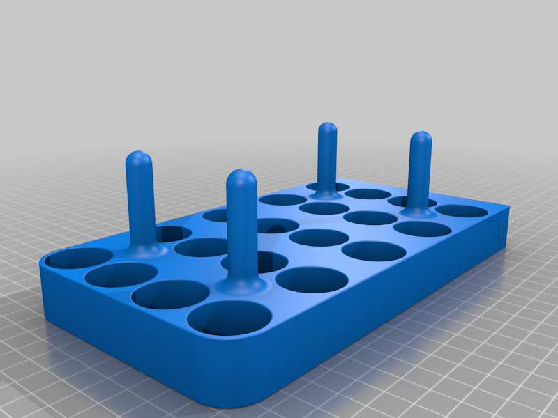 Moderna Impfstofftträger (20 Vails), Stapelbar // Moderna vaccine vial holder (20), stackable