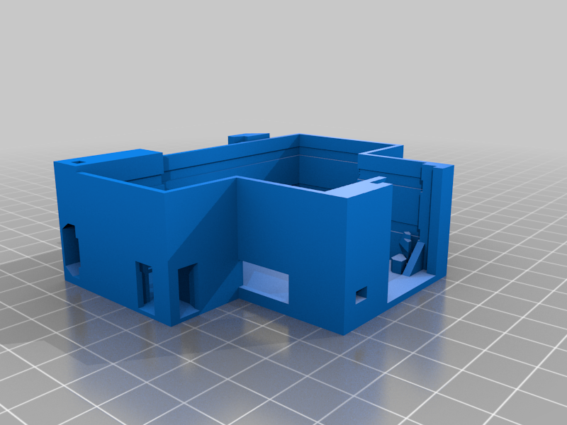 D1 Mini ESP32 DIN Rail Case with RS485 & Oled