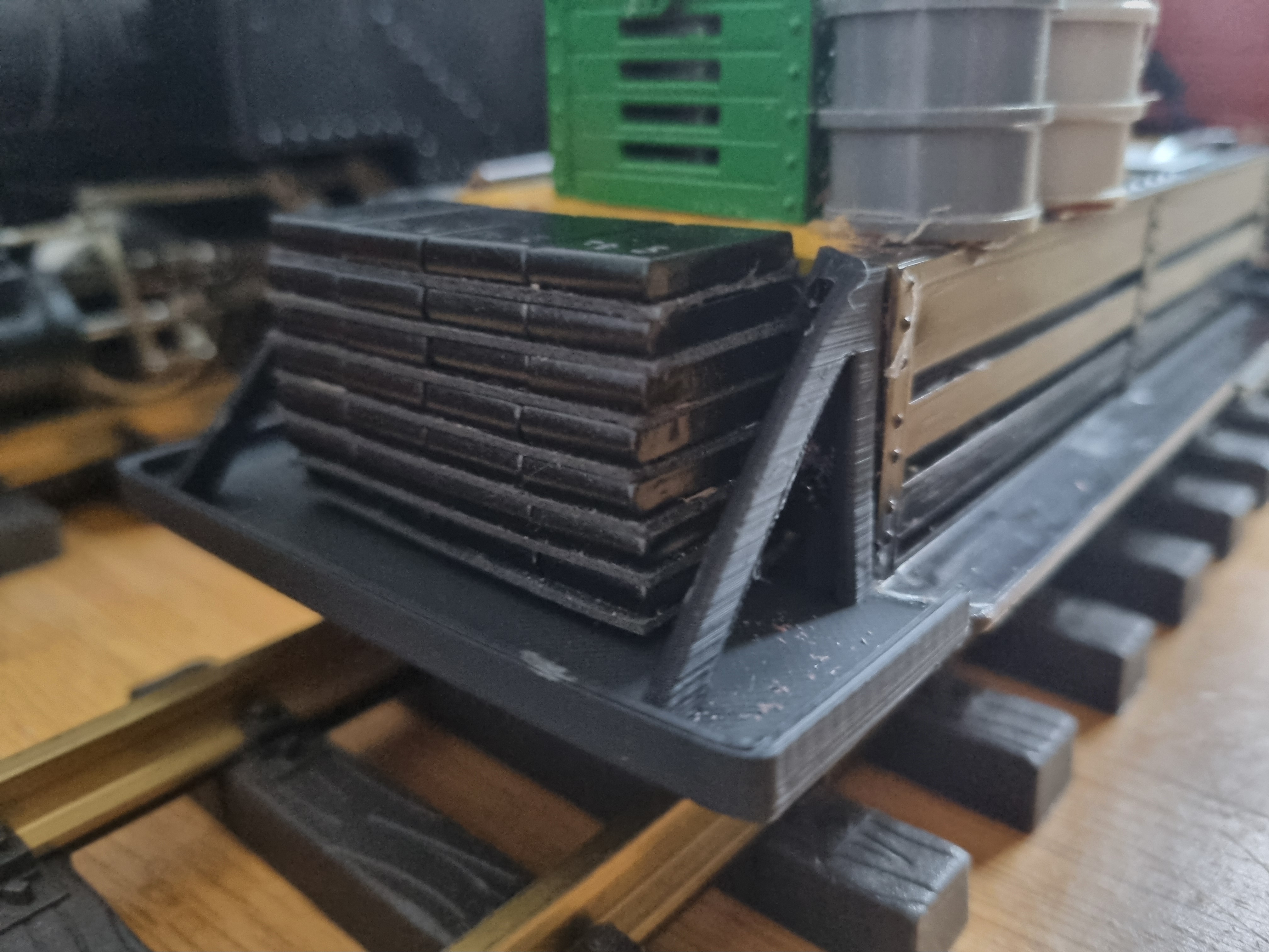 LGB Draisine Halter für Zusatzgewichte GScale