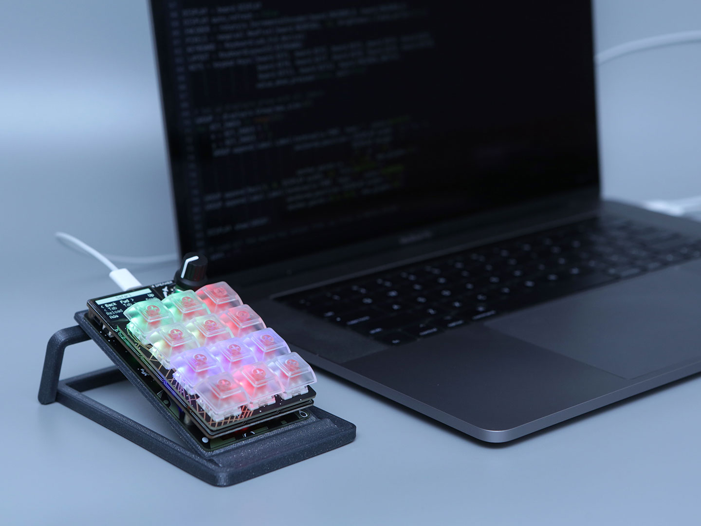 MacroPad Print-In-Place Stand