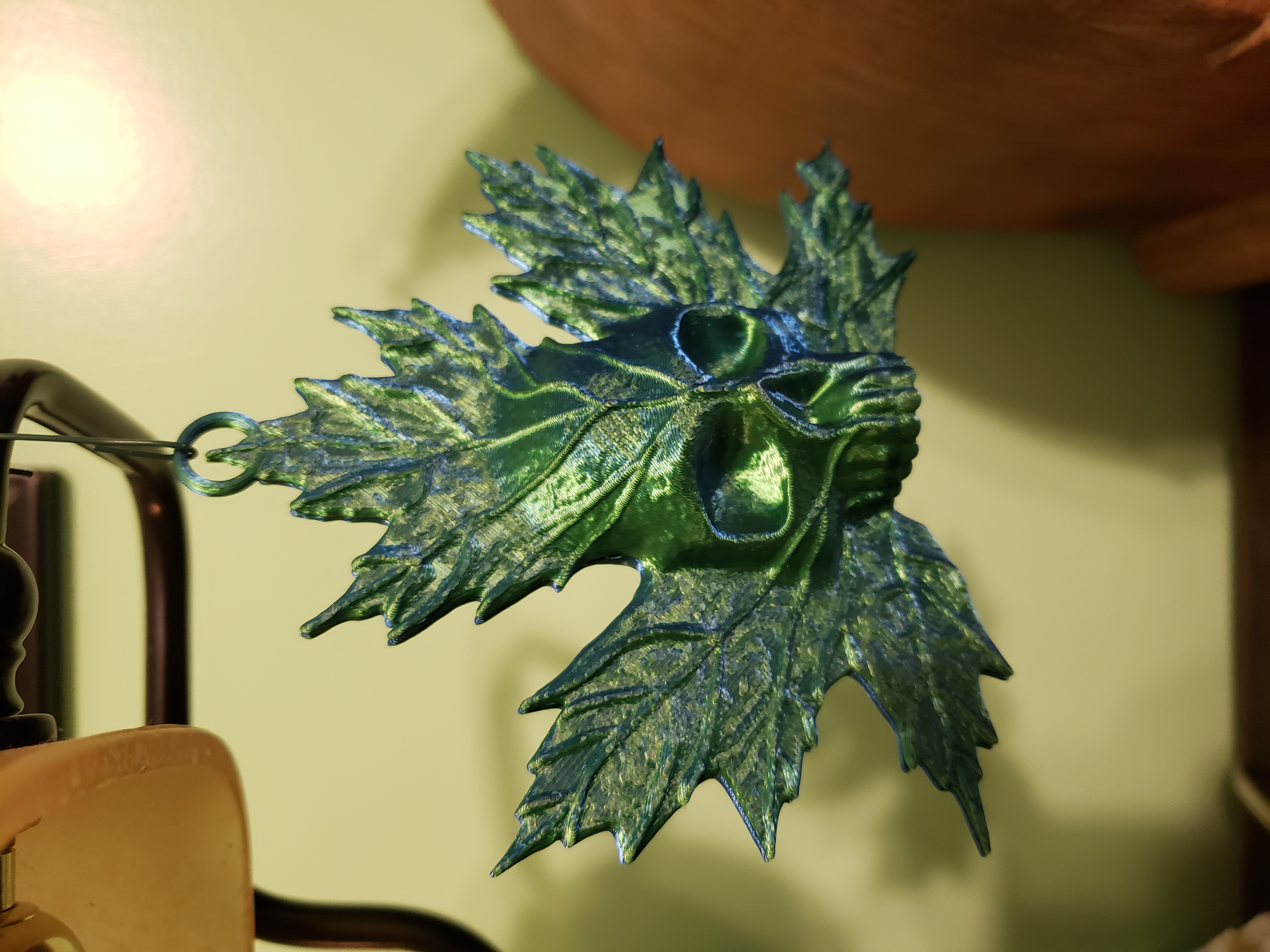 Fallen (Unfallen) Leaf Ornament