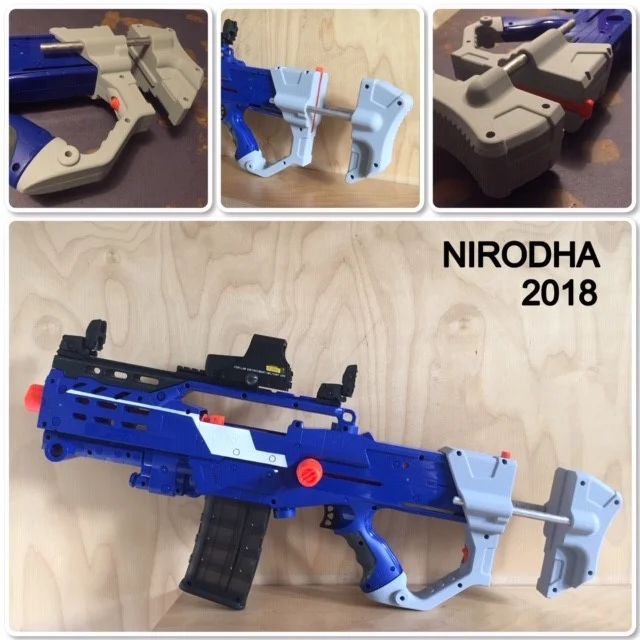 Nerf Longshot Adjustable Stock