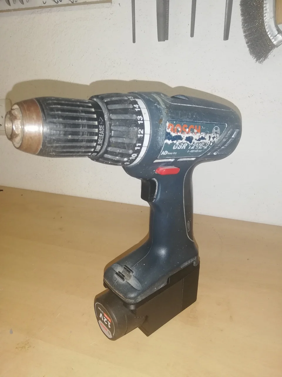 Bosch GSR 12V Akku Adapter