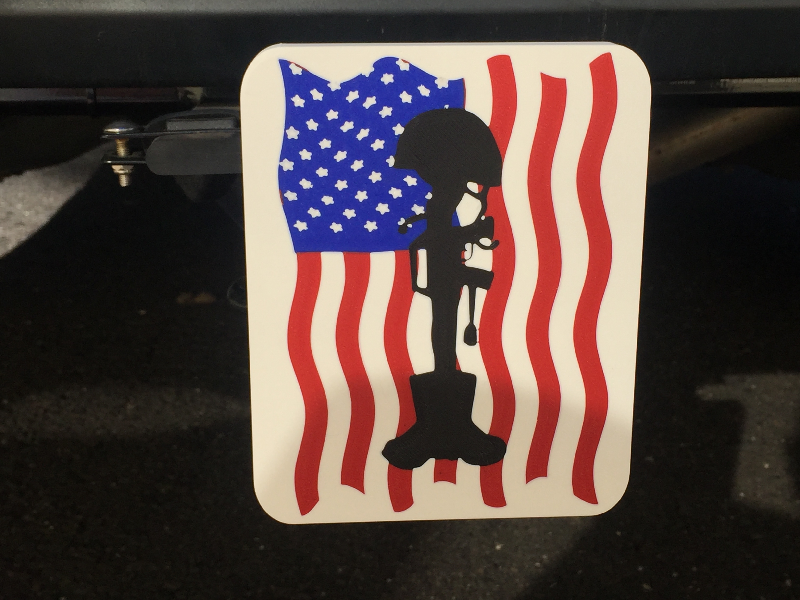 Trailer Hitch -Soldiers Cross