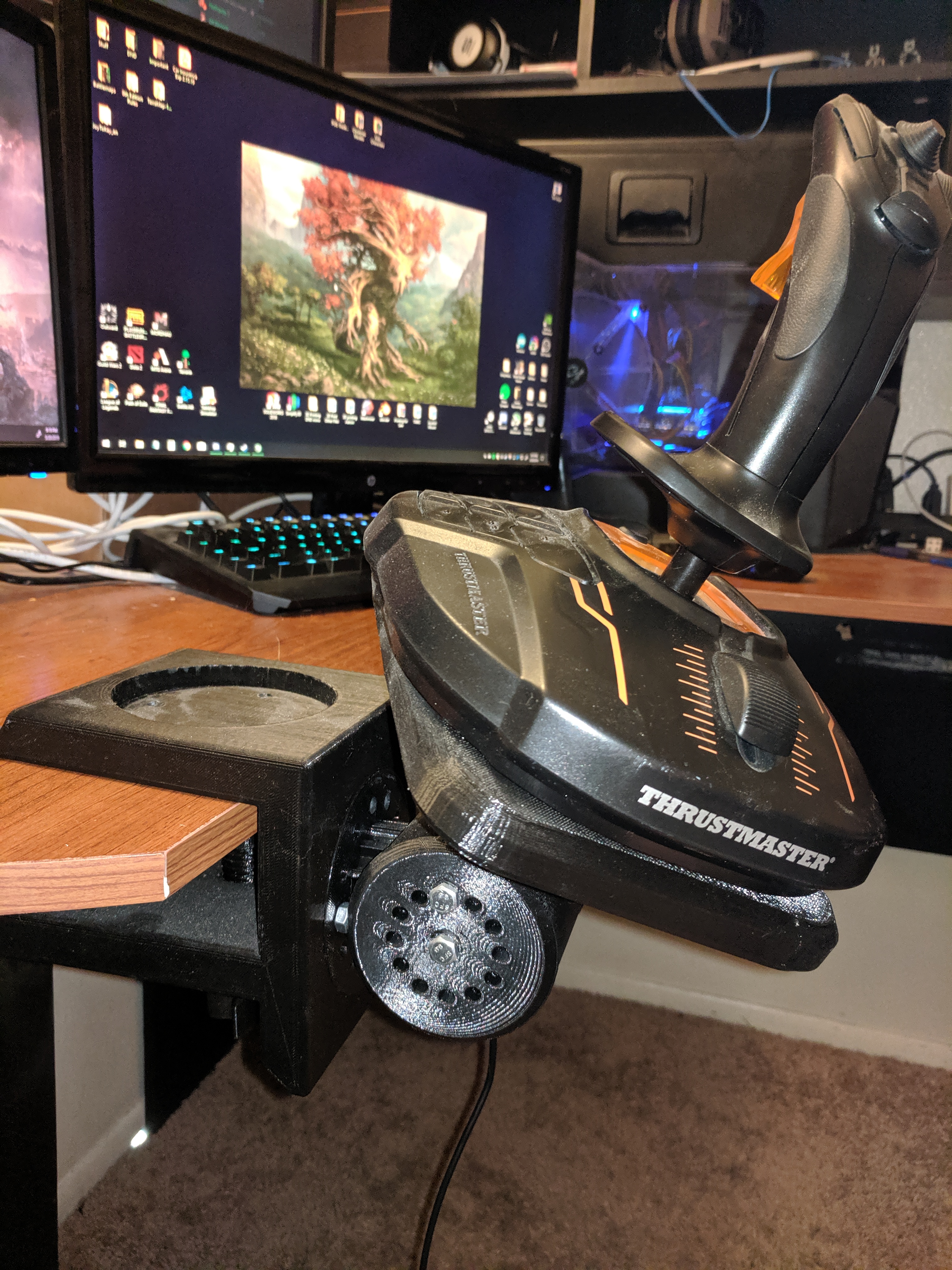 Thrustmaster T16000M Mount