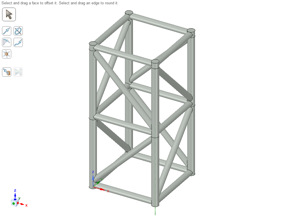 Truss - Square base - Stackable