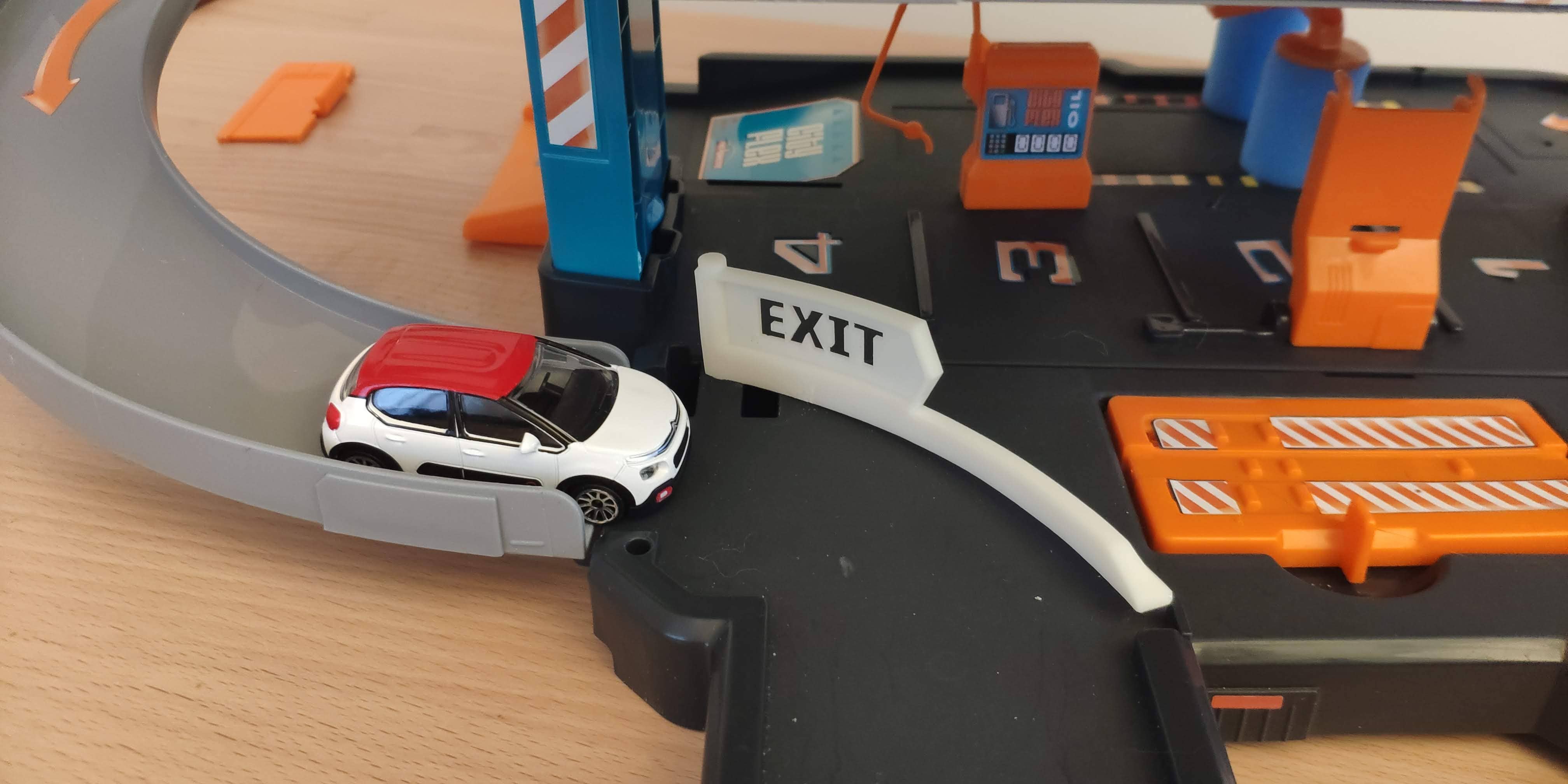 Barriers for Majorette/Smoby City Flex parking