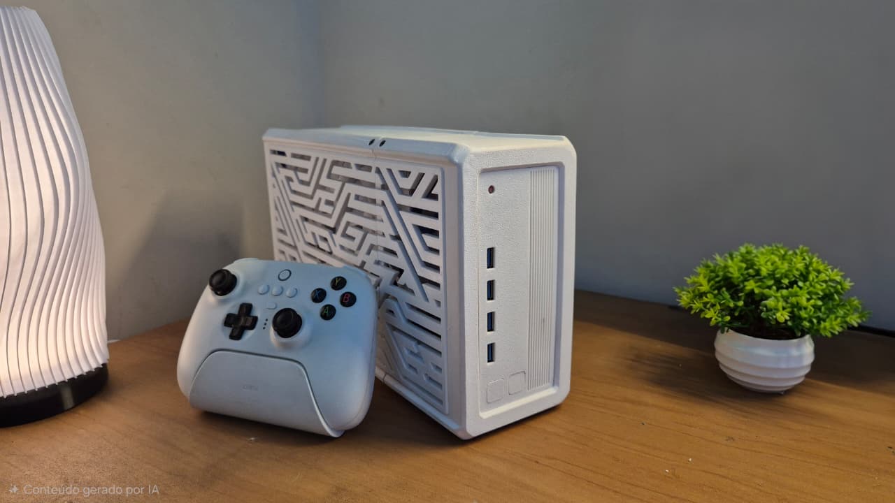 AMD BC-250 - CUSTOM CASE (HP POWER SUPLY)