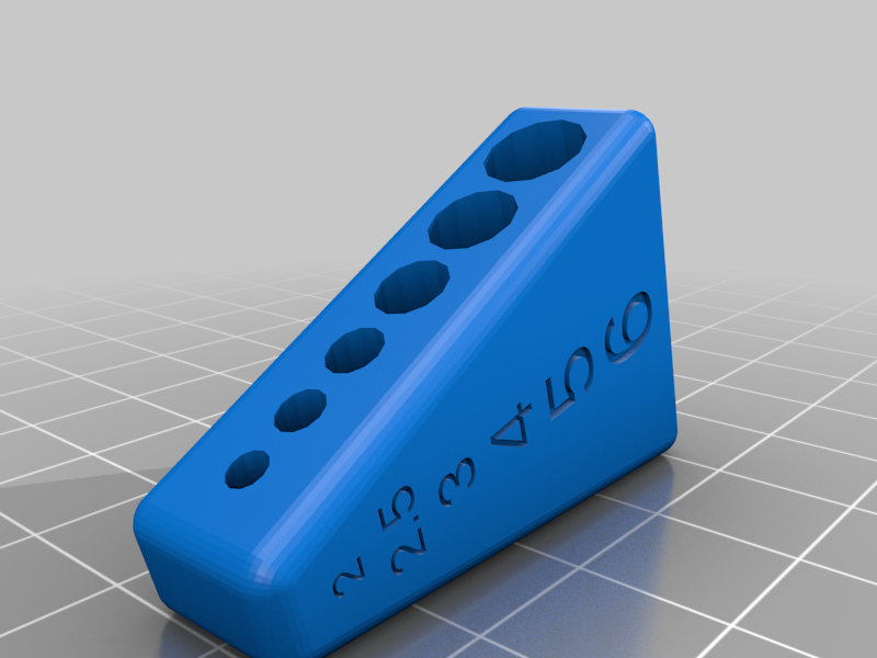 Parametric Hex Key Bracket