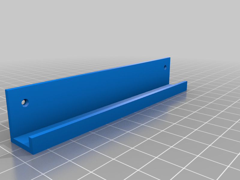 4 inch picture lip shelf