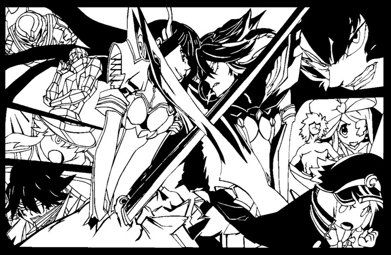 Kill la Kill stencil