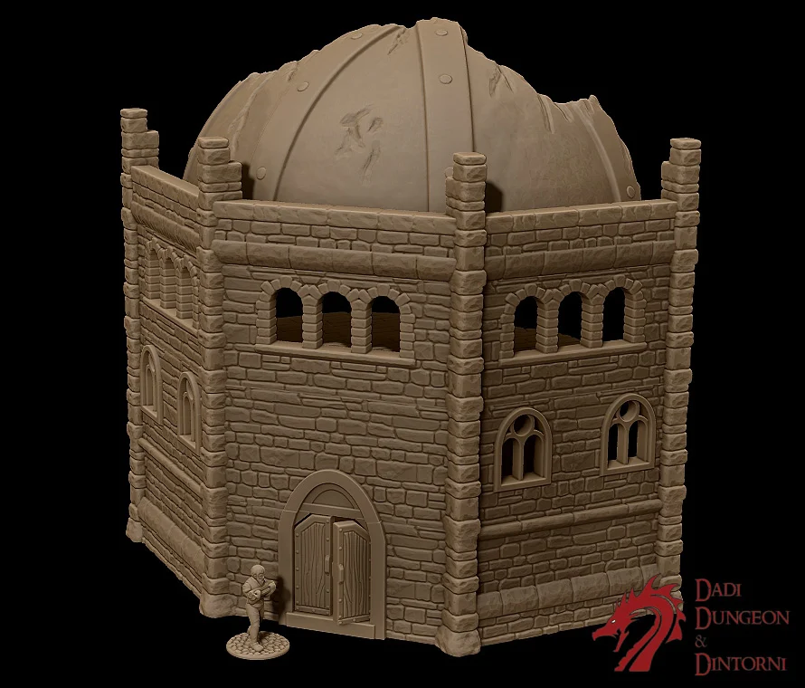 Mordheim Morr Temple Ruined