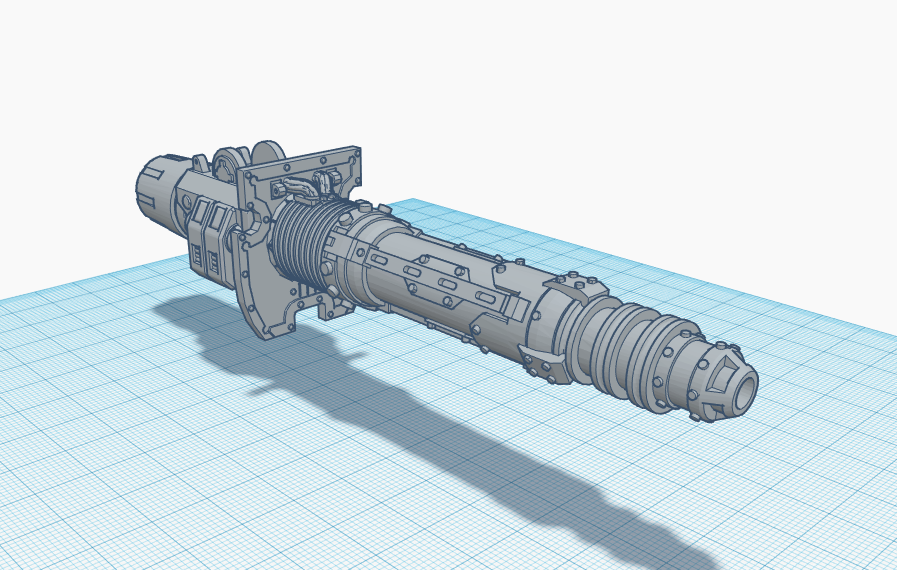 Imperial Knight equivalent volcano laser cannon