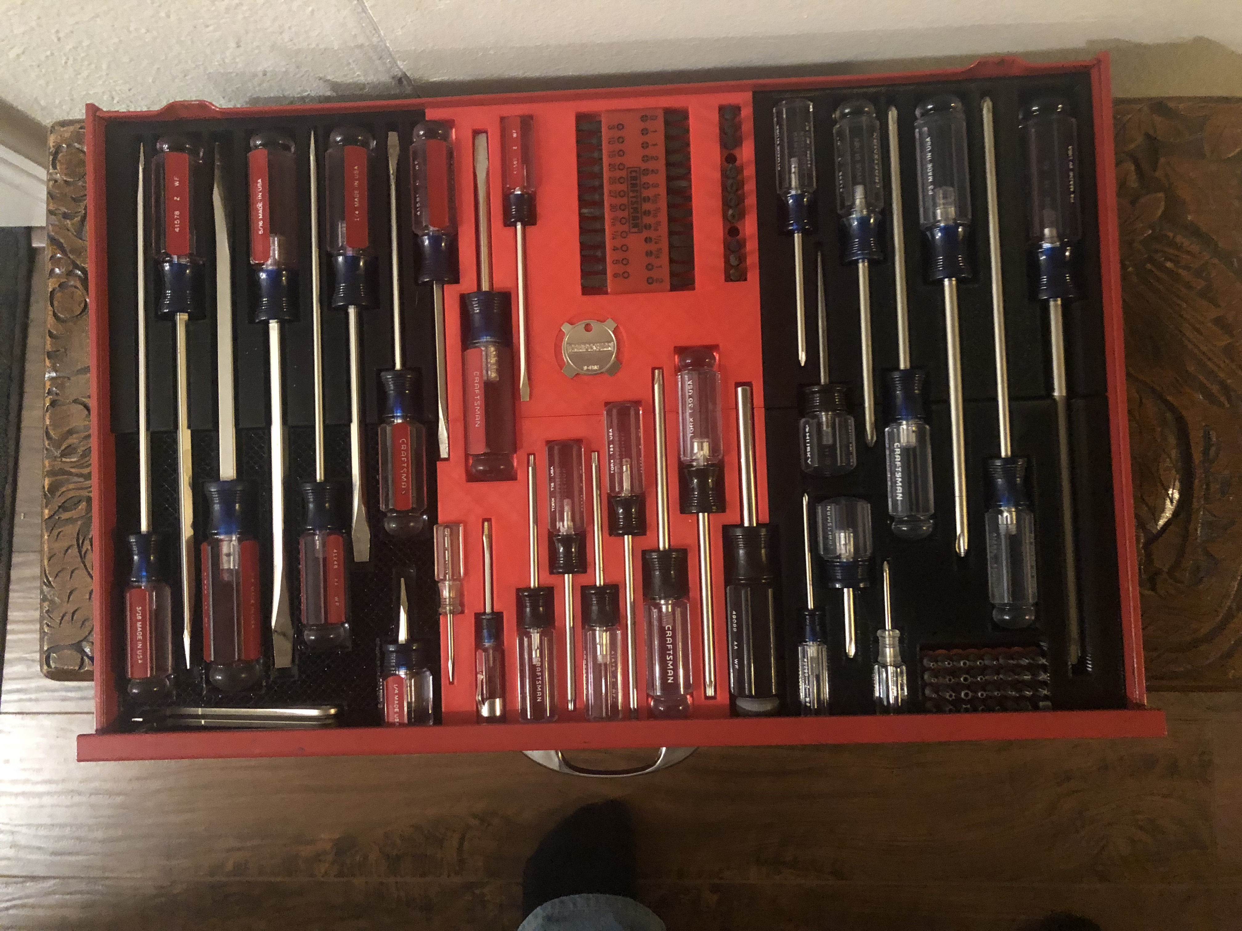screwdriver drawer organizer 14.25" by 22.25"